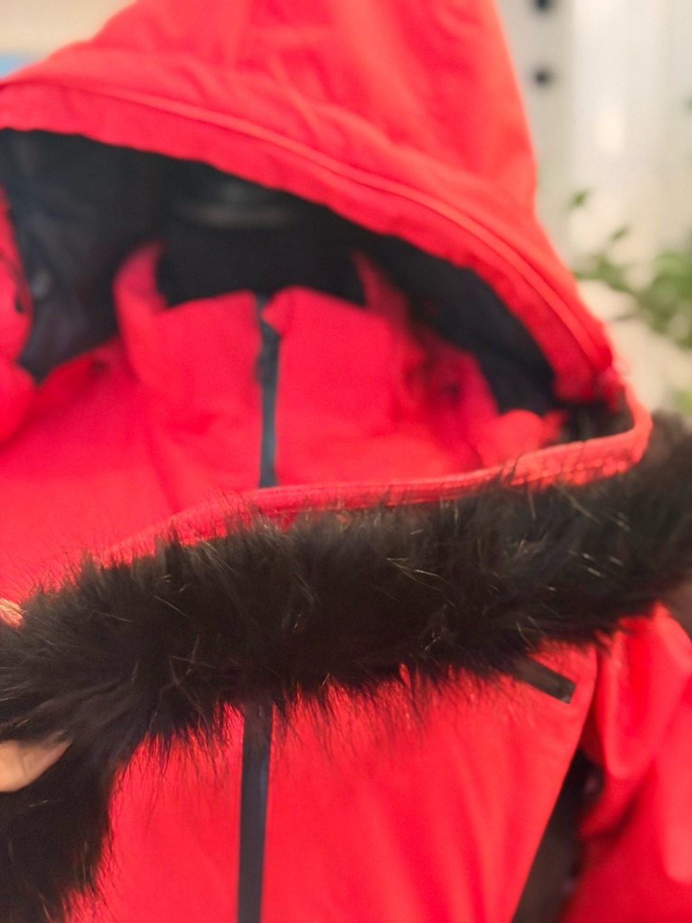 Spyder Red and Black Insulated Ski Jacket with Spider Logo - Picture 7 of 16